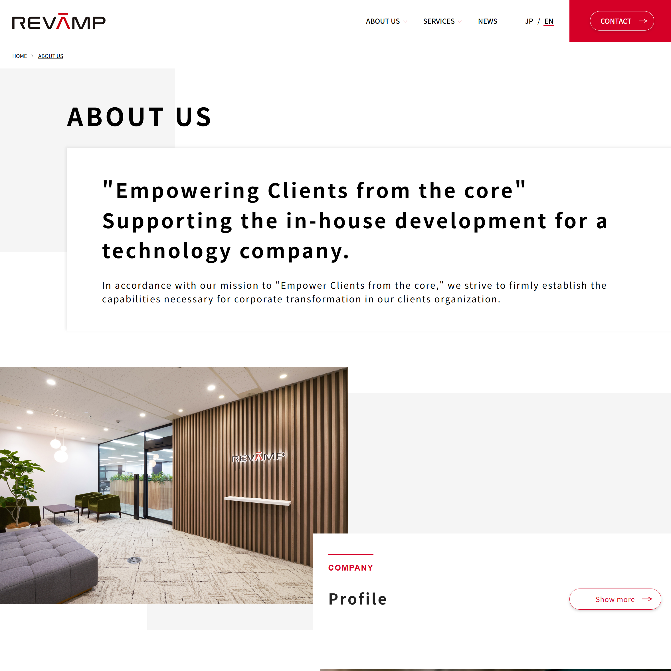グローバル向け英語ページ制作および言語切り替え機能の実装