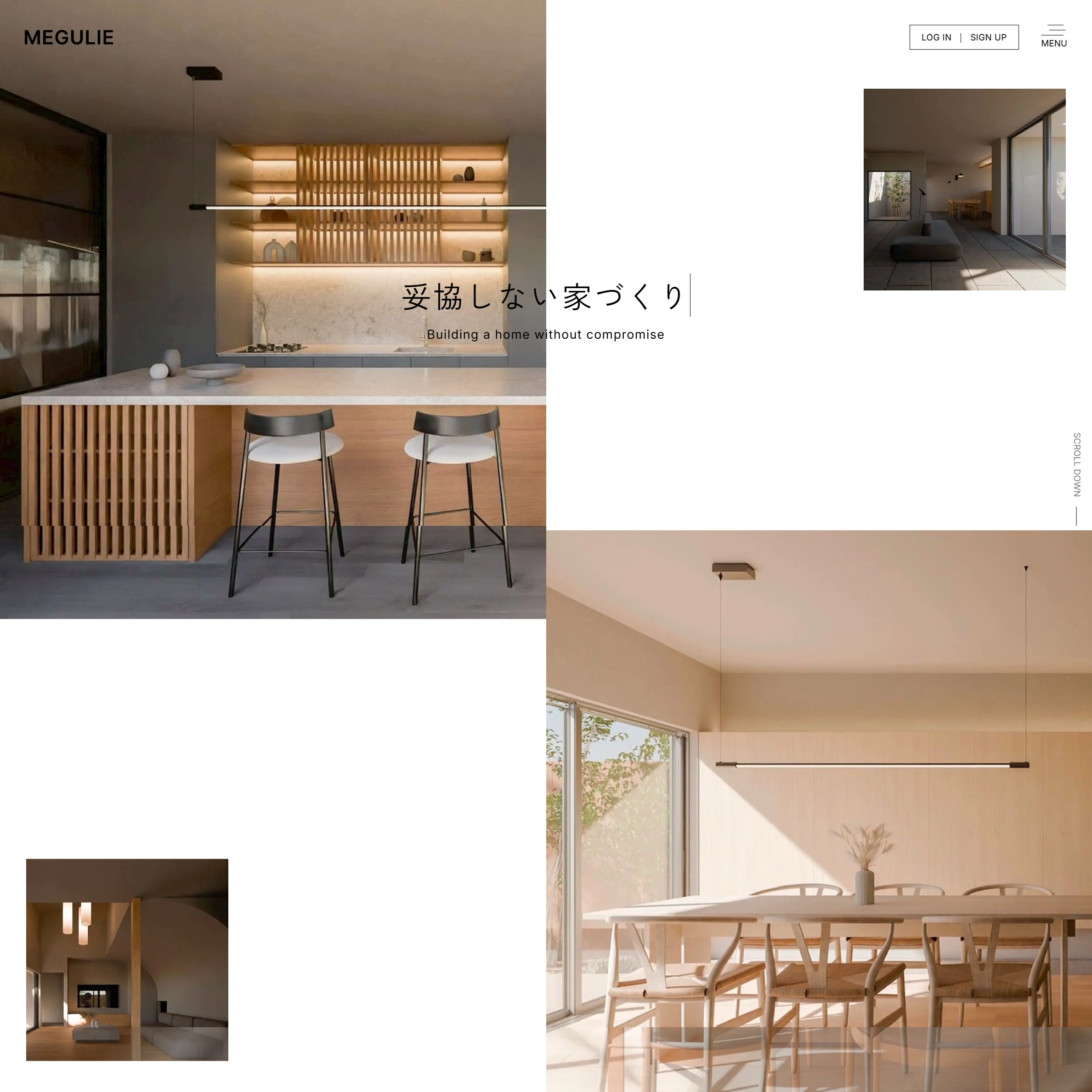 住宅系YouTuber「まかろにお」が運営する注文住宅オンライン相談サービスの会員登録数最大化を目的としたサイトデザイン制作